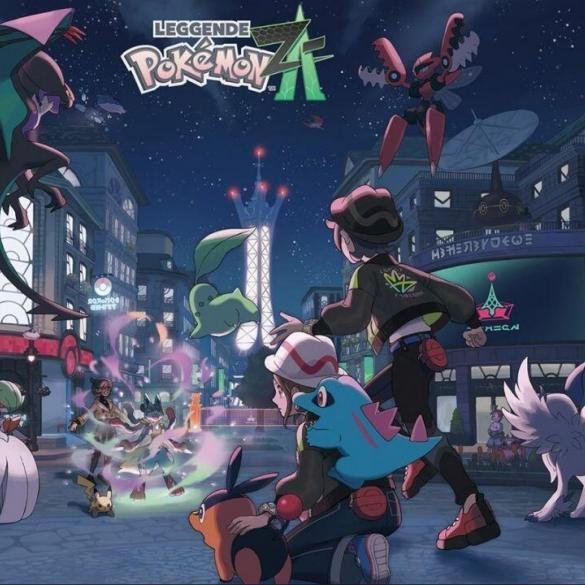 pokemon-legends-z-a con tutti i pokemon