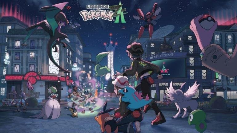 pokemon-legends-z-a con tutti i pokemon