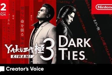 Masayoshi Yokoyama di Ryu Ga Gotoku Studio discute di Yakuza Kiwami 3 e Dark Ties nel video Creator's Voice per Nintendo Switch 2.