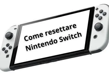 Come resettare o ripristinare Nintendo Switch
