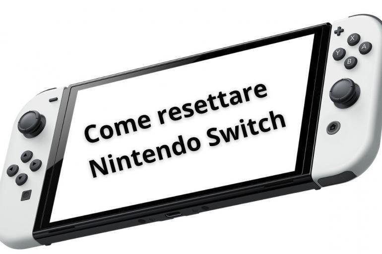 Come resettare o ripristinare Nintendo Switch