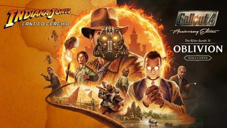 Indiana Jones Fallout 4 Oblivion tutto in uno
