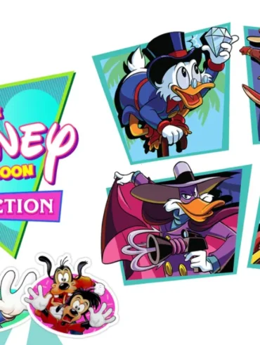Schermata di selezione giochi di The Disney Afternoon Collection su Nintendo Switch 2