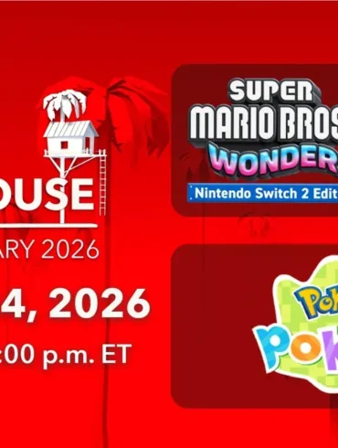 Segui il Nintendo Treehouse: Live del 24 febbraio per 60 minuti di gameplay inedito su Switch 2. In mostra Super Mario Bros. Wonder, Animal Crossing e Pokémon Pokopia.