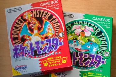 Cartucce Gameboy Pokemon Verde e Rosso la storia iniziale