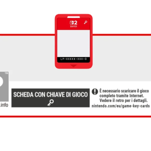 Game Key Card - Scheda con chiave di gioco Nintendo Switch 2 quanto tempo posso scaricarlo?