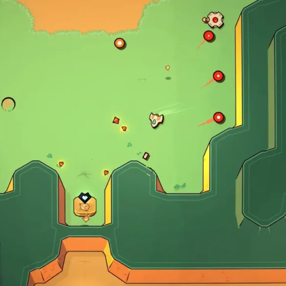 Minishoot Adventures gameplay