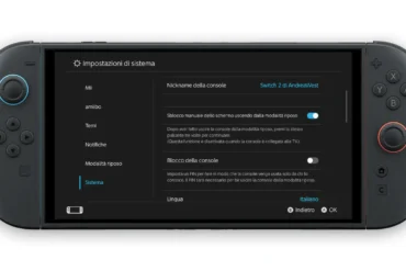Come disattivare la prevenzione uso accidentale al risveglio Nintendo Switch 2
