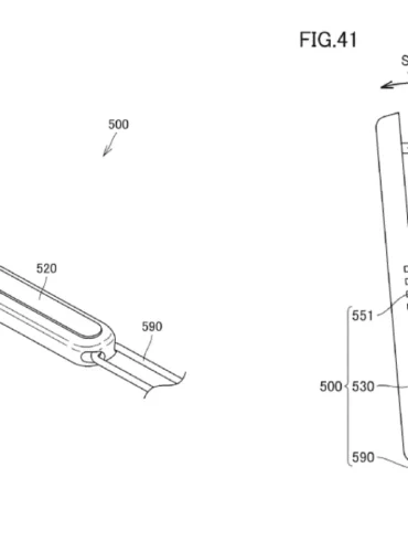 Disegni tecnici brevetto Nintendo US20260084065 laccetto magnetico rimovibile per Joy-Con 2