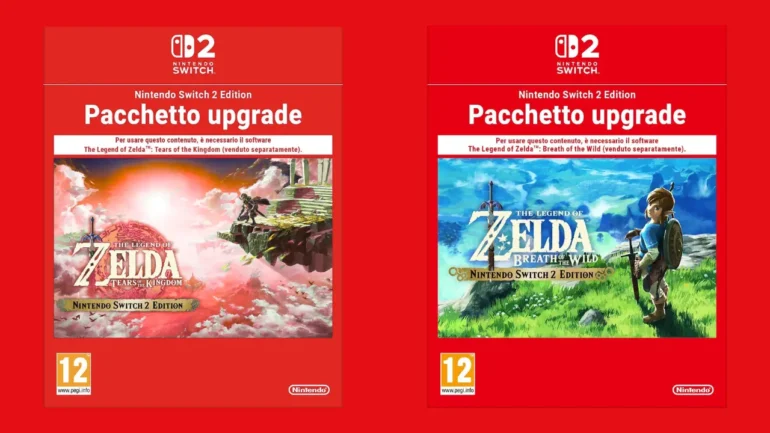 Aggiornare i Giochi Nintendo Switch alla Nintendo Switch 2 Edition con il pacchetto upgrade