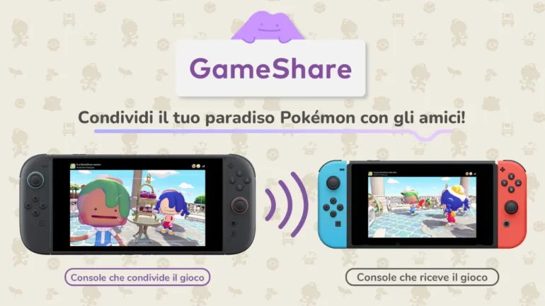 Pokémon Pokopia Gameshare Guida