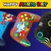 Controller Rematch Mario Luigi wireless RGB per Nintendo Switch 2 con illuminazione dinamica