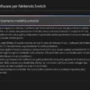 Menu impostazioni Nintendo Switch 2 con opzione Potenziamento modalità portatile evidenziata
