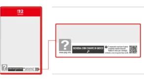 scheda chiave gioco Nintendo Switch 2