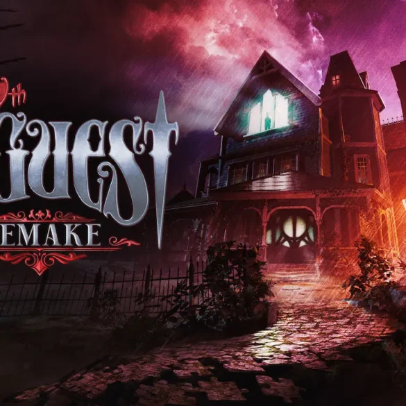 The 7th Guest Remake screenshot della villa infestata su Nintendo Switch