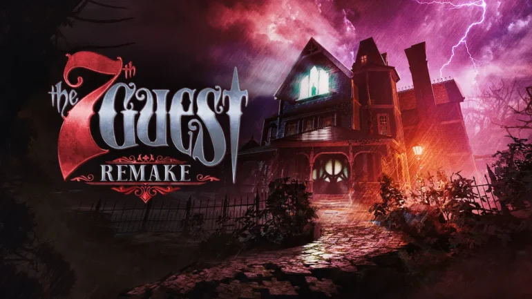The 7th Guest Remake screenshot della villa infestata su Nintendo Switch