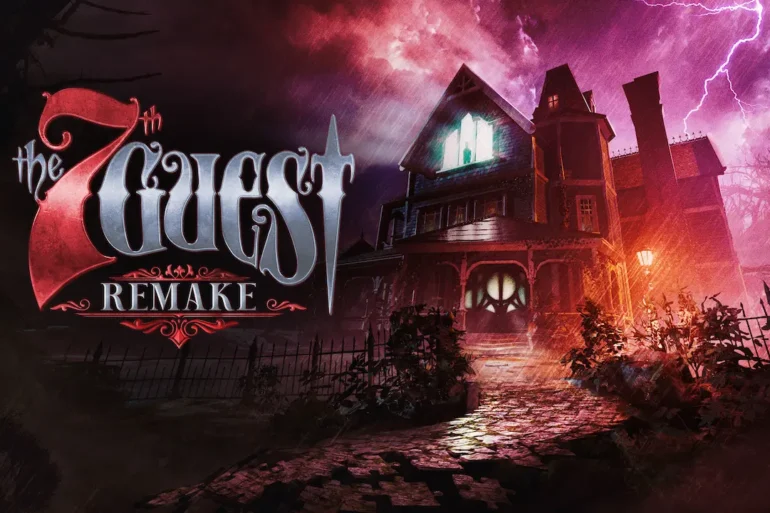 The 7th Guest Remake screenshot della villa infestata su Nintendo Switch
