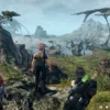 Xenoblade Chronicles X Definitive Edition Nintendo Switch 2 paesaggio aperto pianeta Mira