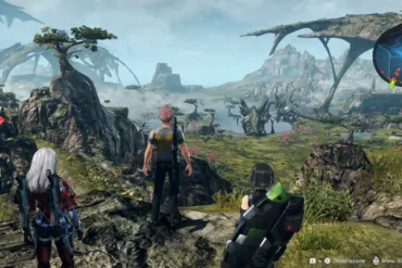 Xenoblade Chronicles X Definitive Edition Nintendo Switch 2 paesaggio aperto pianeta Mira