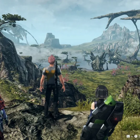 Xenoblade Chronicles X Definitive Edition Nintendo Switch 2 paesaggio aperto pianeta Mira