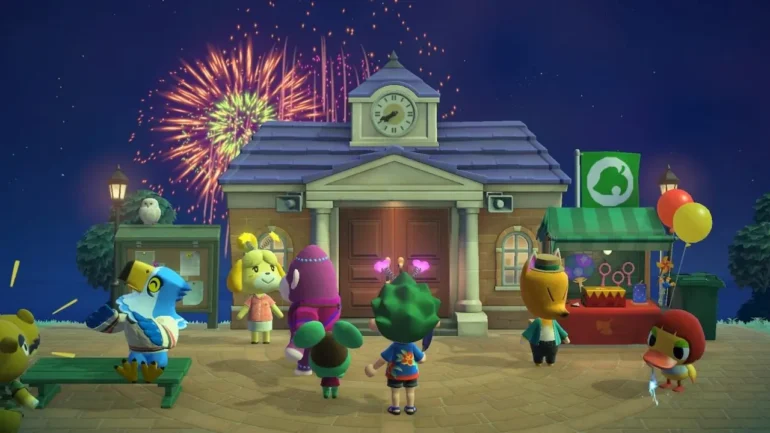 Animal Crossing New Horizons aggiornamento 3.0.2 celebrazione 25 anniversario su Nintendo Switch 2
