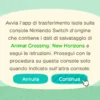 Come trasferire isola Animal Crossing New Horizons da Nintendo Switch a Nintendo Switch 2 app trasferimento passo passo