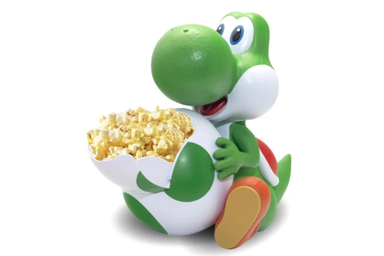 Dove trovare secchiello popcorn Yoshi Super Mario Galaxy film acquistare online eBay Vinted Subito Wallapop