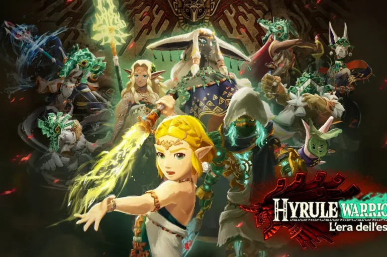 Hyrule Warriors Age of Imprisonment multiplayer split screen GameShare GameChat Nintendo Switch 2 guida come giocare