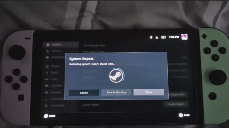 Steam installato su Nintendo Switch 1 con Proton 11 ARM64 beta SteamOS modding aprile 2026