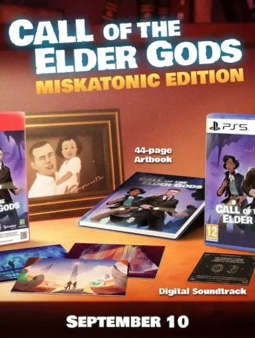 Call of the Elder Gods Miskatonic Edition Nintendo Switch 2 uscita 10 settembre 2026 Harry Evangeline Microids puzzle lovecraftiano Unreal Engine 5