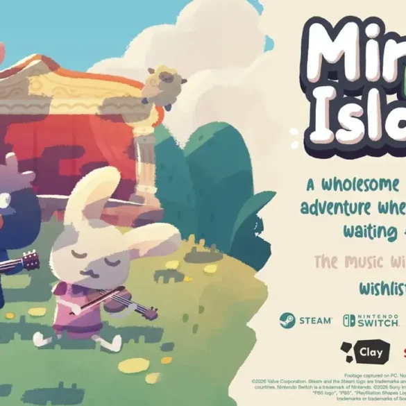 Mirth Island Nintendo Switch cozy rhythm adventure Dodo papero isola teatro SOEDESCO Clay Game Studio annuncio 2026