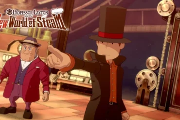 Professor Layton e Luke Triton nel trailer LEVEL5 VISION 2026 de Il Professor Layton e il Nuovo Mondo a Vapore