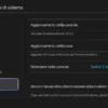 Schermata aggiornamento di sistema Nintendo OS versione 22.5.0 su Nintendo Switch 2