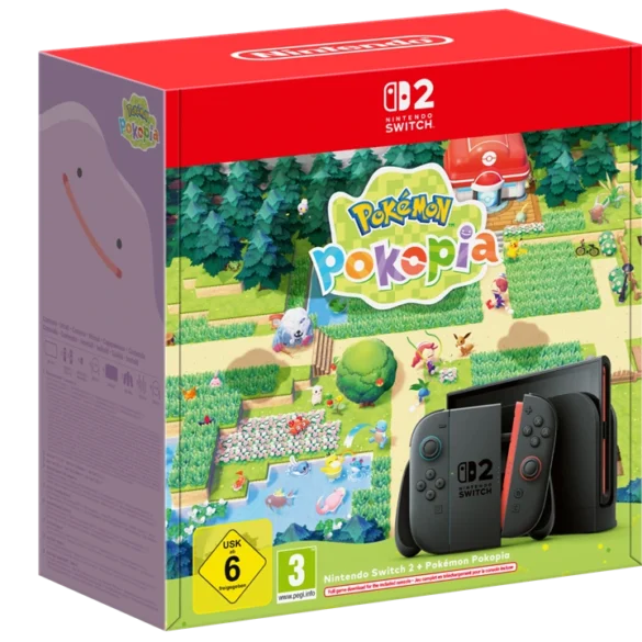 Bundle Nintendo Switch 2 + Pokémon Pokopia Europa – disponibile dal 2 luglio 2026 a 509 €