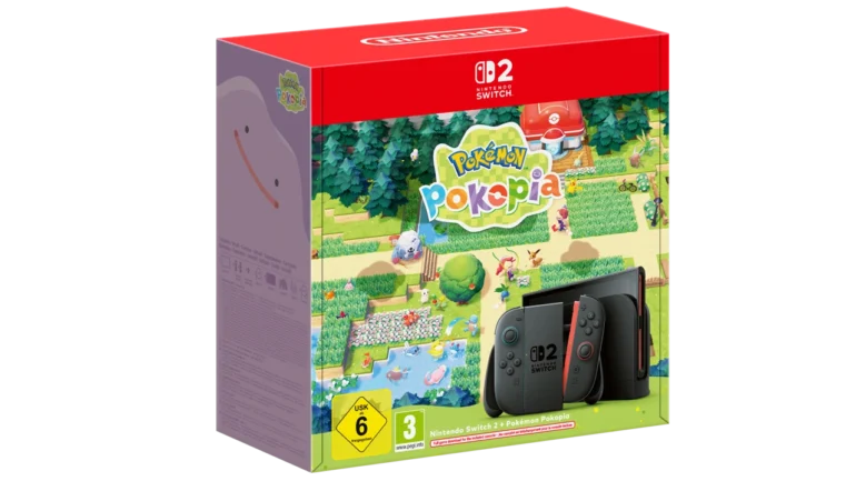 Bundle Nintendo Switch 2 + Pokémon Pokopia Europa – disponibile dal 2 luglio 2026 a 509 €