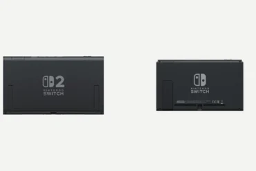 Confronto tra Nintendo Switch 2 e Nintendo Switch originale con loghi e differenze visive principali