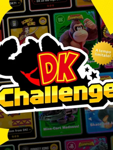 Donkey Kong e le Carte Sfida digitali dell'evento DK Challenge su Nintendo Switch 2, attivo fino al 1° settembre 2026