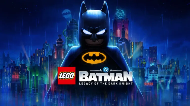 LEGO Batman L'Eredità del Cavaliere Oscuro key art ufficiale per Nintendo Switch 2
