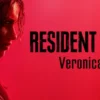 Key art ufficiale di Resident Evil Veronica con Claire Redfield, in uscita nel 2027 su Nintendo Switch 2