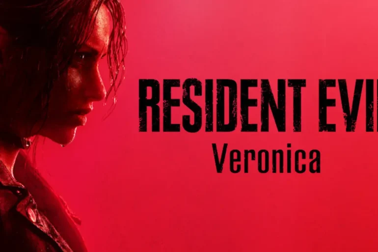 Key art ufficiale di Resident Evil Veronica con Claire Redfield, in uscita nel 2027 su Nintendo Switch 2
