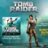 Lara Croft nella key art ufficiale di Tomb Raider Legacy of Atlantis per Nintendo Switch 2