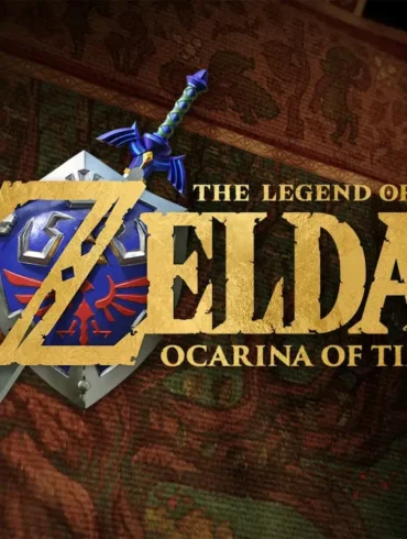 Key art ufficiale di The Legend of Zelda Ocarina of Time per Nintendo Switch 2