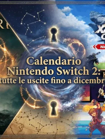 Calendario completo delle uscite Nintendo Switch 2 confermate da agosto a dicembre 2026, con Oblivion Remastered, Elden Ring Tarnished Edition, Kingdom Hearts Collection e Xenoblade Chronicles 2