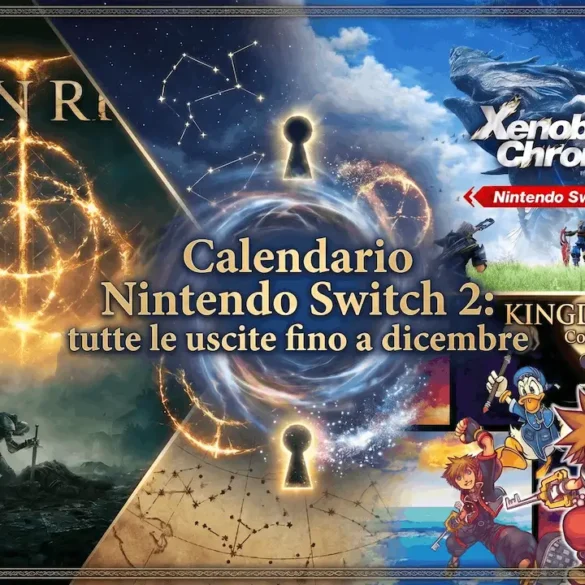 Calendario completo delle uscite Nintendo Switch 2 confermate da agosto a dicembre 2026, con Oblivion Remastered, Elden Ring Tarnished Edition, Kingdom Hearts Collection e Xenoblade Chronicles 2