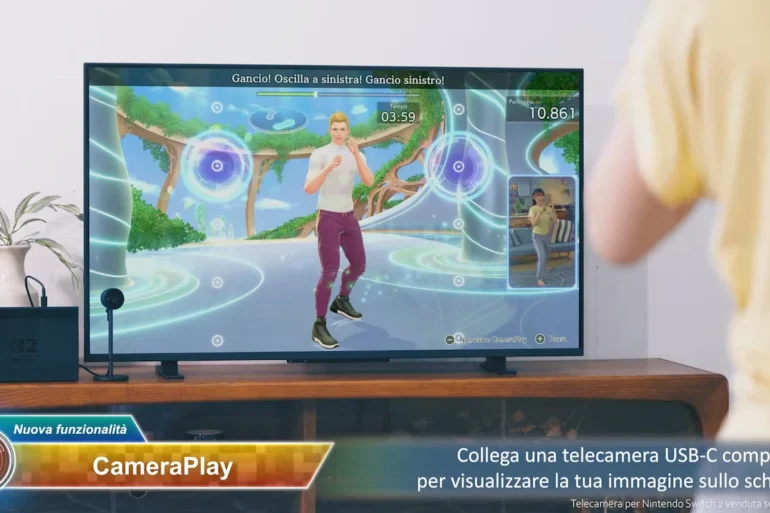 Fitness Boxing 3: Your Personal Trainer – Nintendo Switch 2 Edition disponibile dal 16 luglio 2026, con CameraPlay per correggere la postura, GameShare fino a tre giocatori e le nuove modalità Scatto+ e Punteggio Avanzato