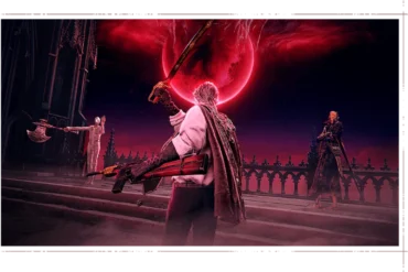 Bloodsworn in combattimento nell'ambientazione gotica di The Duskbloods durante il Network Test su Nintendo Switch 2