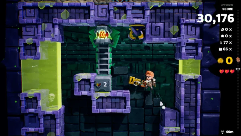 Pit Panic, il roguelike platform 2D di Flying Rat Studio, disponibile ora su Nintendo Switch con oltre 1.000 livelli disegnati a mano, quattro biomi distinti e un misterioso rampino multiuso per sfuggire a un tempio azteco in rovina