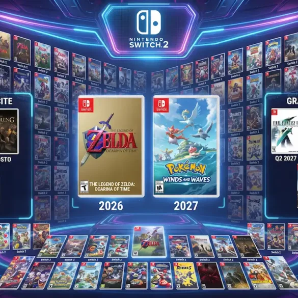 Quanti giochi ha Nintendo Switch 2: il conteggio ufficiale segna 685 titoli totali, di cui 412 già usciti e 273 ancora annunciati, secondo i dati aggiornati di Wikipedia