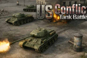Battaglia tra carri armati storici in US Conflict – Tank Battles, il gioco di strategia gratuito disponibile su Nintendo Switch