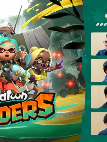 Il team di sviluppo di Splatoon Raiders — Inoue, Ito, Sonoyama e Tamura — racconta in "Chiedi allo sviluppatore" la genesi del gioco, dal completo ribaltamento della direzione artistica alla nascita della Macchinista e del Trio Triglio